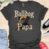 Bulldog Papa - V5 - Gothic Graphic T-Shirt